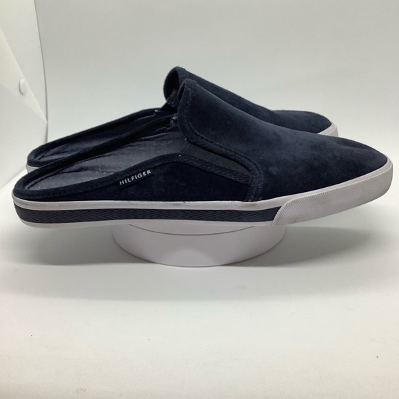 TOMMY HILFIGER SUEDE SLIDE SNEAKERS - Picture 3 of 9